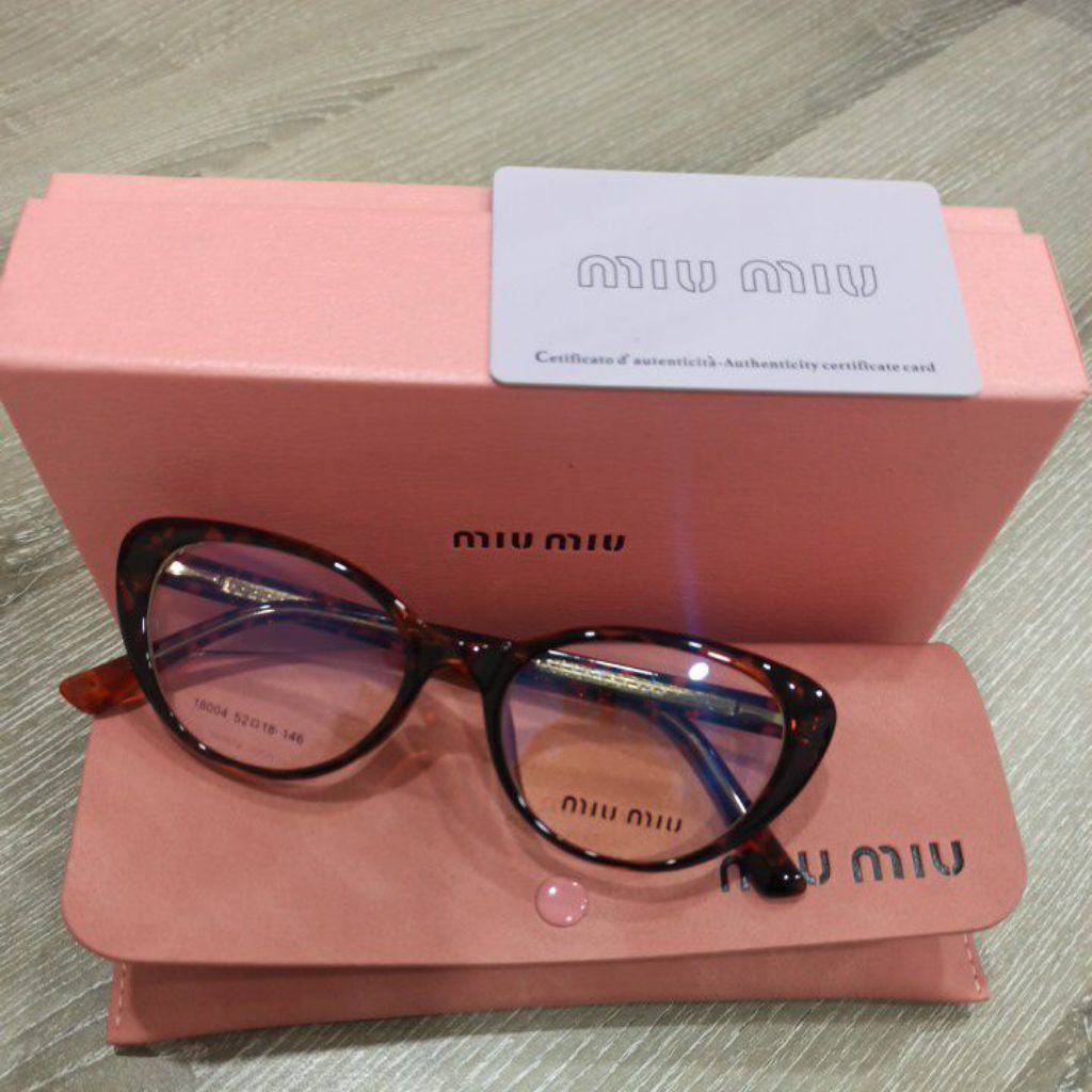 Frame Kacamata Miu Miu size 53