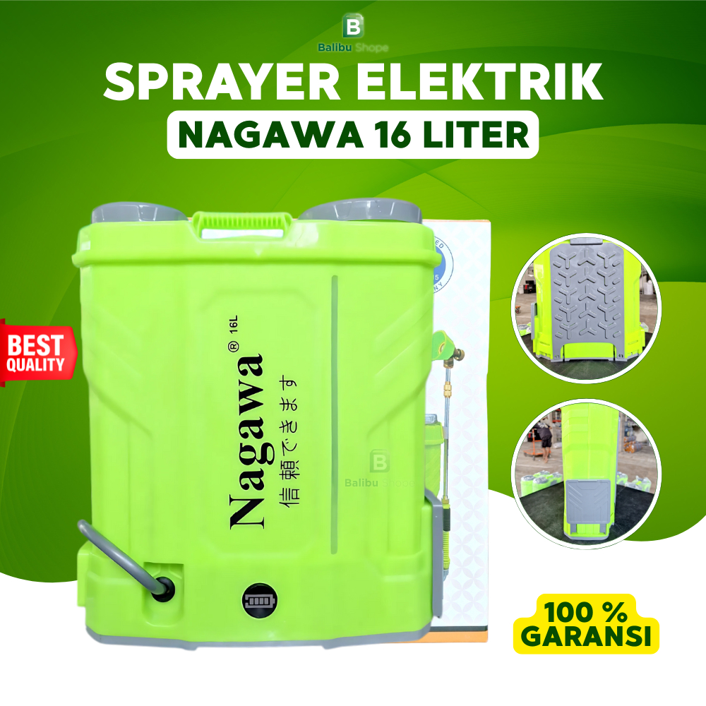 Sprayer Elektrik Yokohama/Nagawa 16 Liter Alat Semprot Hama Tanaman