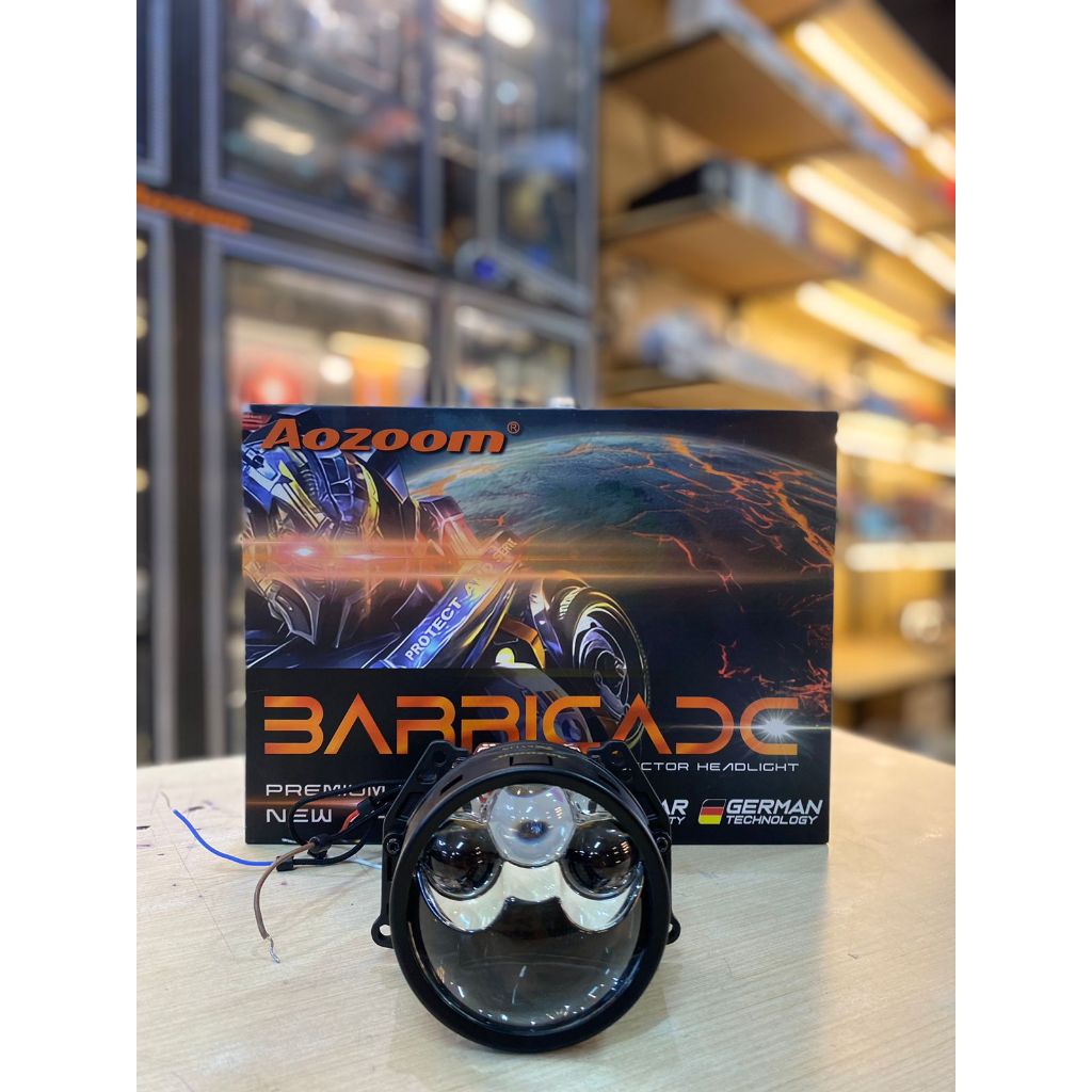 BILED Projector Aozoom BARRICADE Premium Laser Projector Headlights