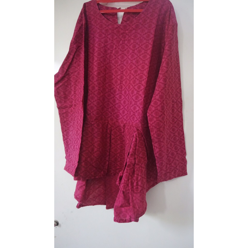 Dress pink fanta /Preloved ukuran m-L