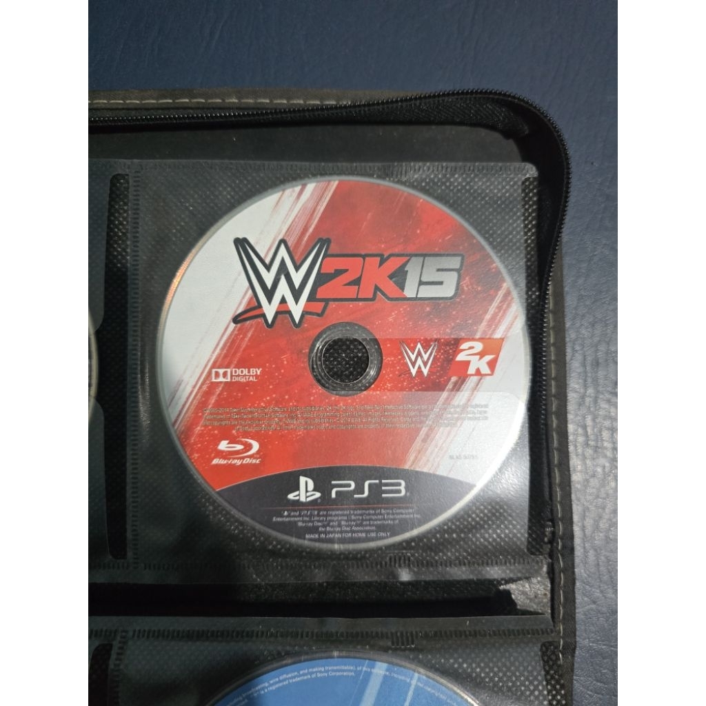 BD Kaset Game PS3 W2K15 WWE Smackdown