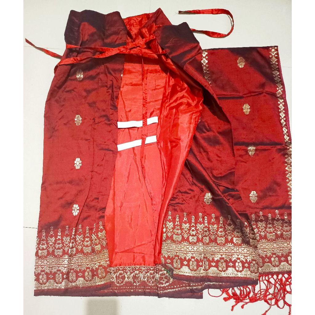 Preloved Like New Songket Tenun Tangan Asli Silungkang Payet Premium