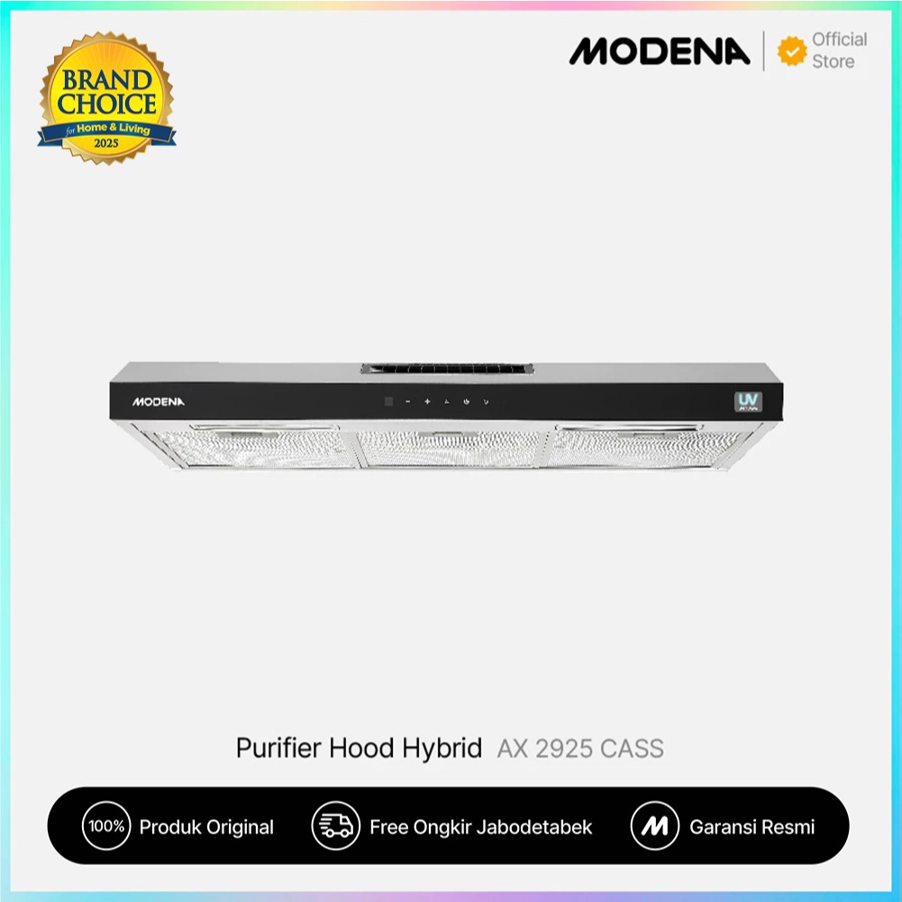 MODENA Purifier Slim Hood - AX 2925 CASS