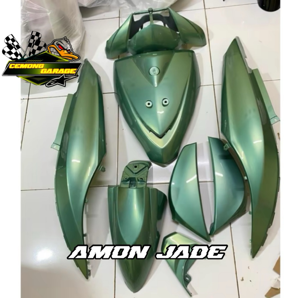 Cover body halus fullset sepeda motor mio j 2012-2014 warna custome