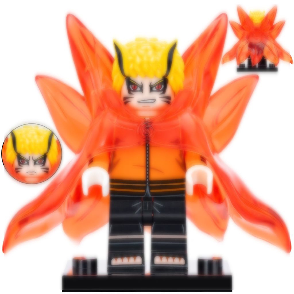 Mini Figure Brick 1Pcs Naruto Mode Baryon Bagus Dan Keren