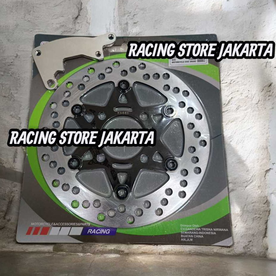 Piringan Cakram Depan 220mm 220 mm Honda Metic Dan Yamaha Metic Disc Floating Variasi Plus Breket Va