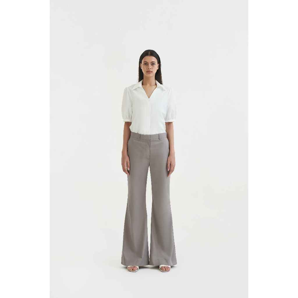 MASSHIRO&Co. - KAYAKO PANTS - LIGHT GRAY