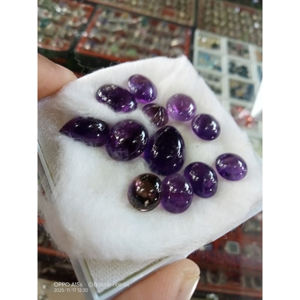 natural kecubung ungu