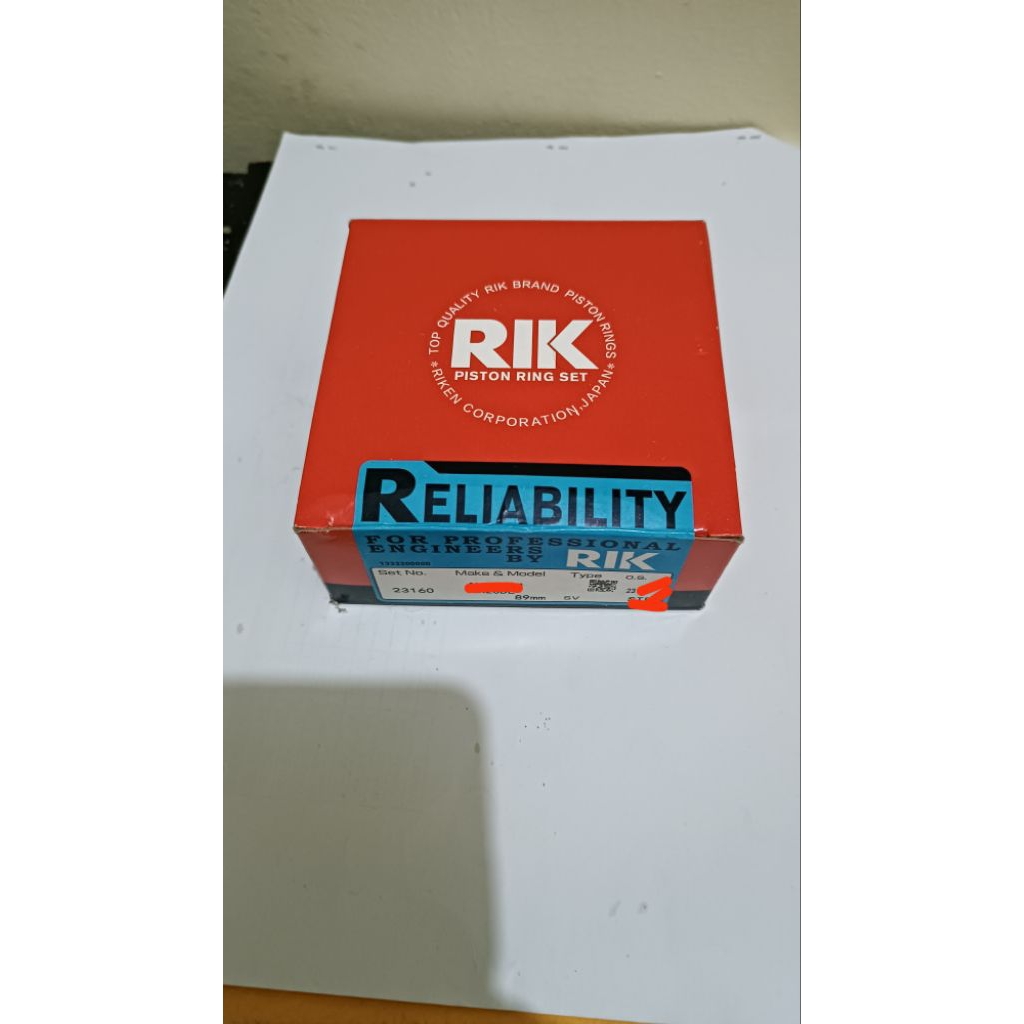 RING PISTON CORONA 3S ABSOLUTE 3S STD RIK JAPAN