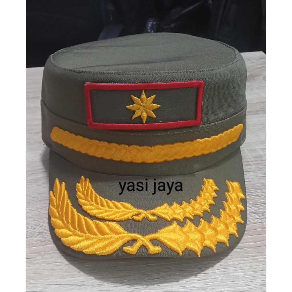 TOPI KOMANDO PDH /PDL SATPOL PP | GOL-4C | FREE BORDIR NAMA