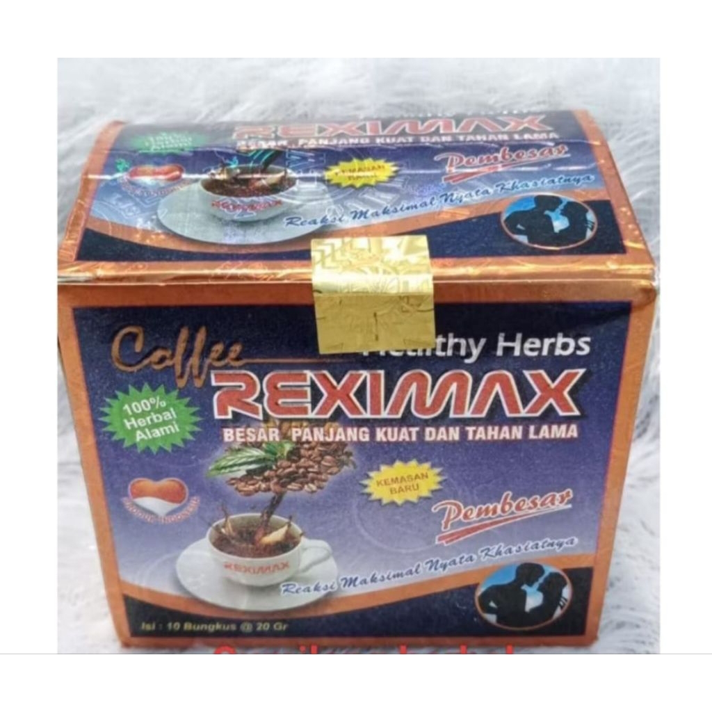 Kopi Reximax Original 1 box isi 10 sachet