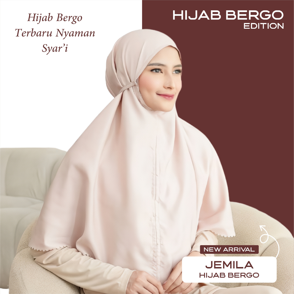 Zahra Hijab - JEMILA bergo premium ( hijab instan bergo )