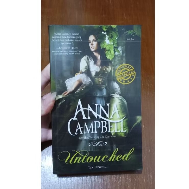 novel romansa terjemahan Anna Campbell Untouched preloved