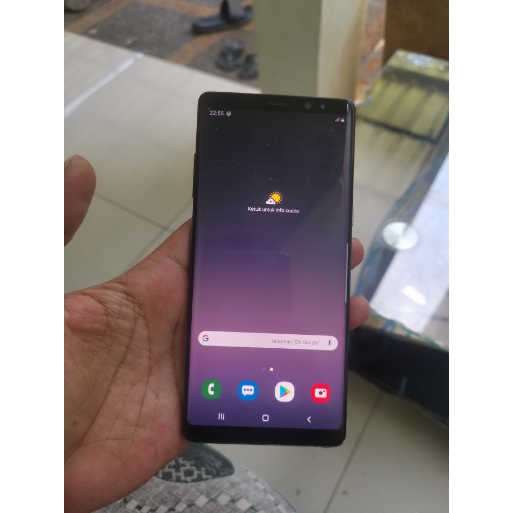 samsung note 8 sein minus