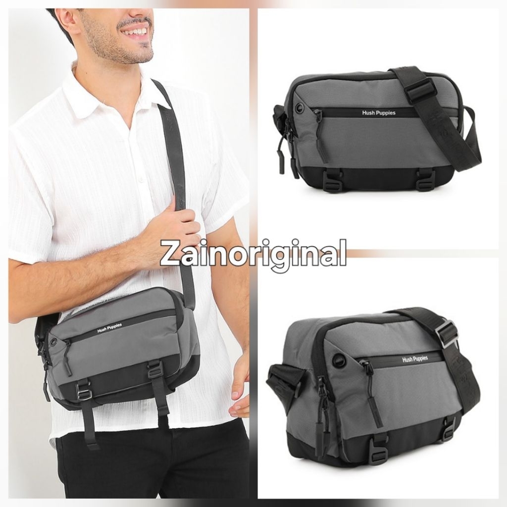 ORIGINAL HUSH PUPPIES PARREY MESSENGER BAG TAS PRIA