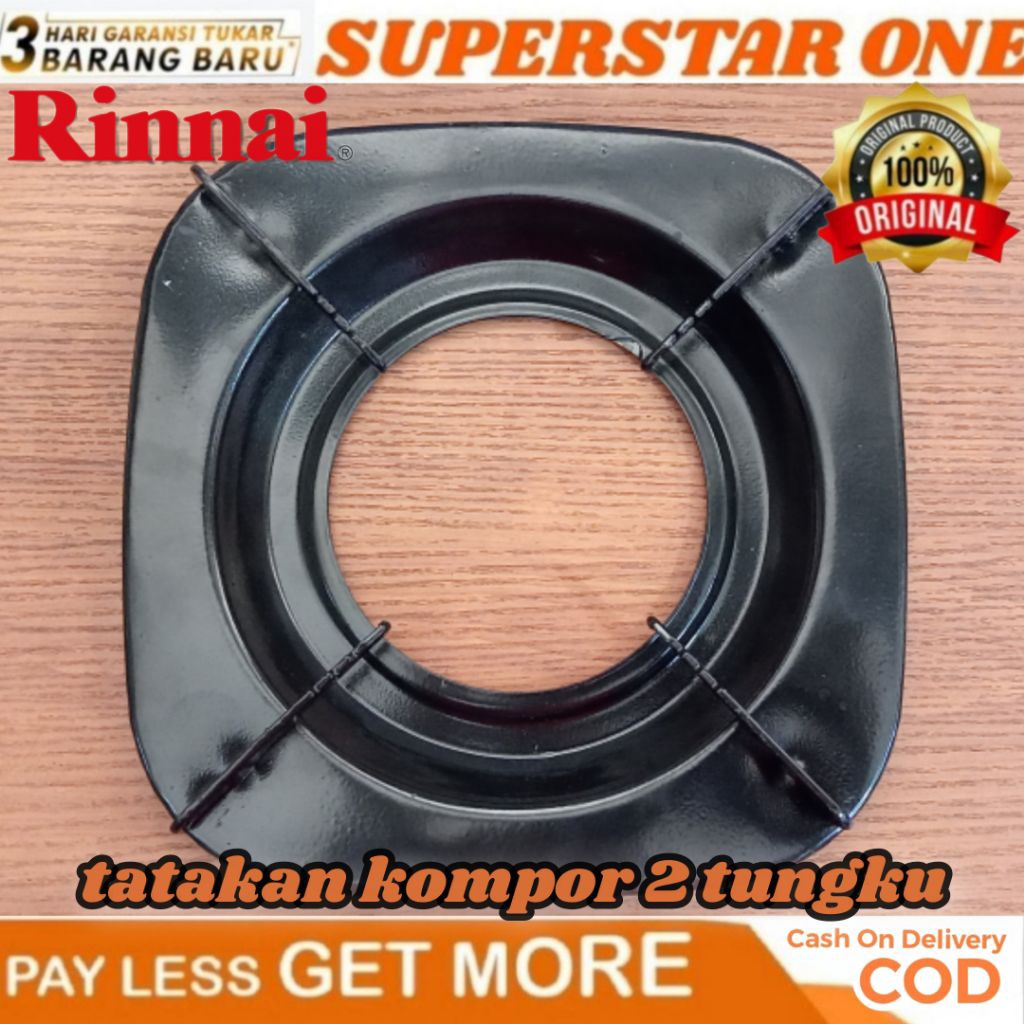 tatakan/tungku kompor rinnai/rinai 2 tungku