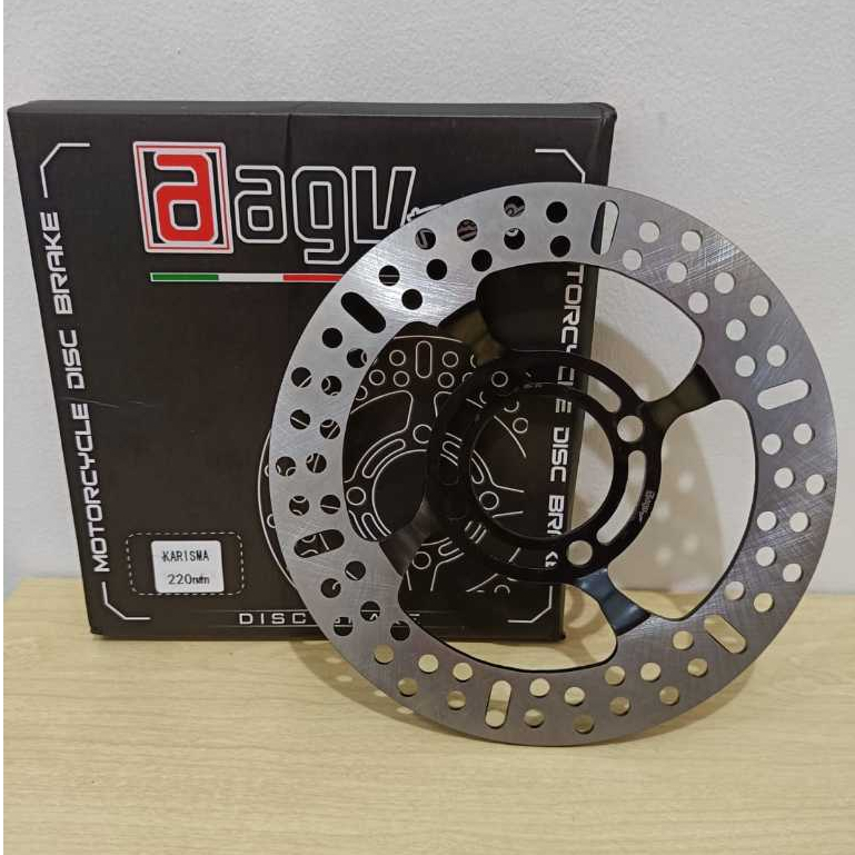 Piringan Cakram 220 MM 220MM Depan Cekung Sunstar Wave 125 Supra x 125 Kph Supra Baut 4 Baut 5 Supra