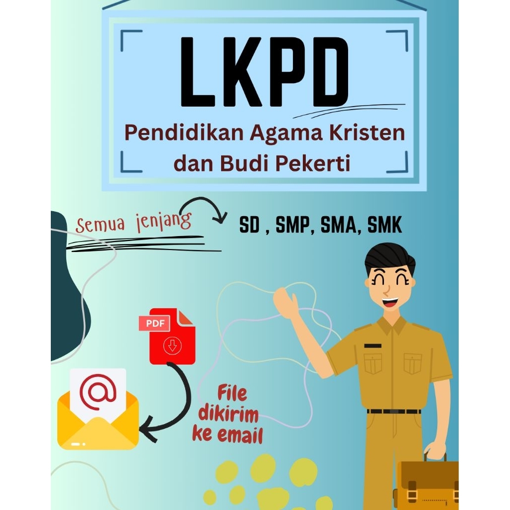 LKPD agama kristen/ PAK BP SD SMP SMA