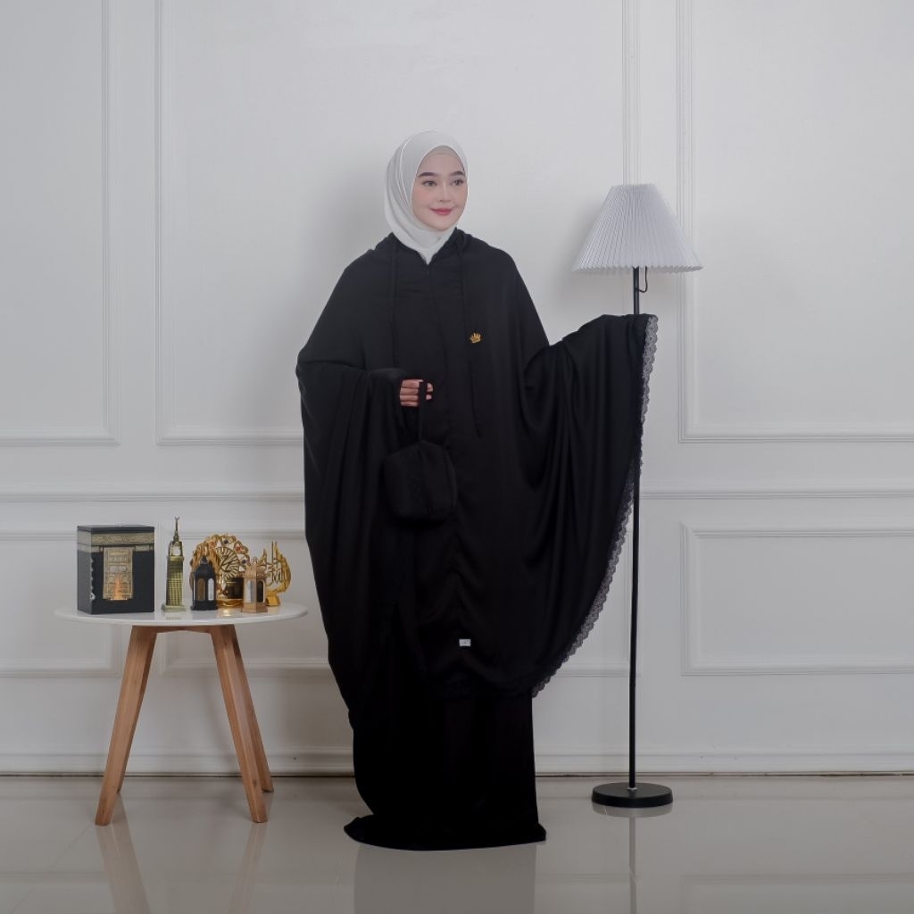 Mymart Mukena Ayza Renda Premium Armaisilk halus adem lembut