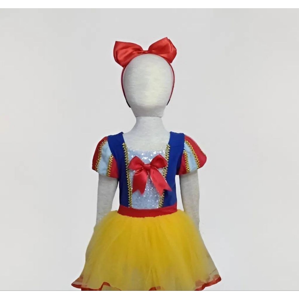 Sewa Dress Anak Birthday Party Snow White | Dress Tutu Ballet Princess
