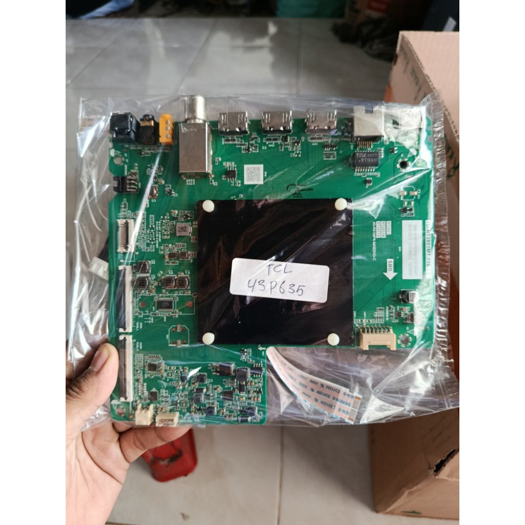 MB MOBO MAINBOARD MODULE MESIN TV TCL 43P635 MB TCL 43P635
