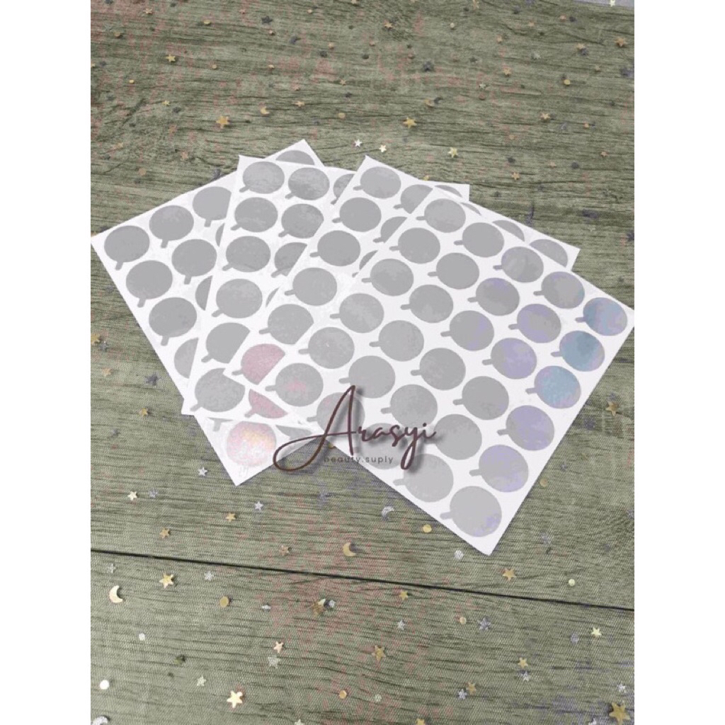 Sticker Lem / Tatakan Lem Eyelash / Alas lem Eyelash ext