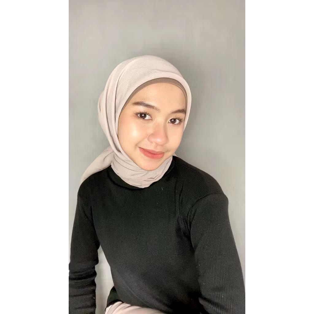 hijab paris voal premium warna nude