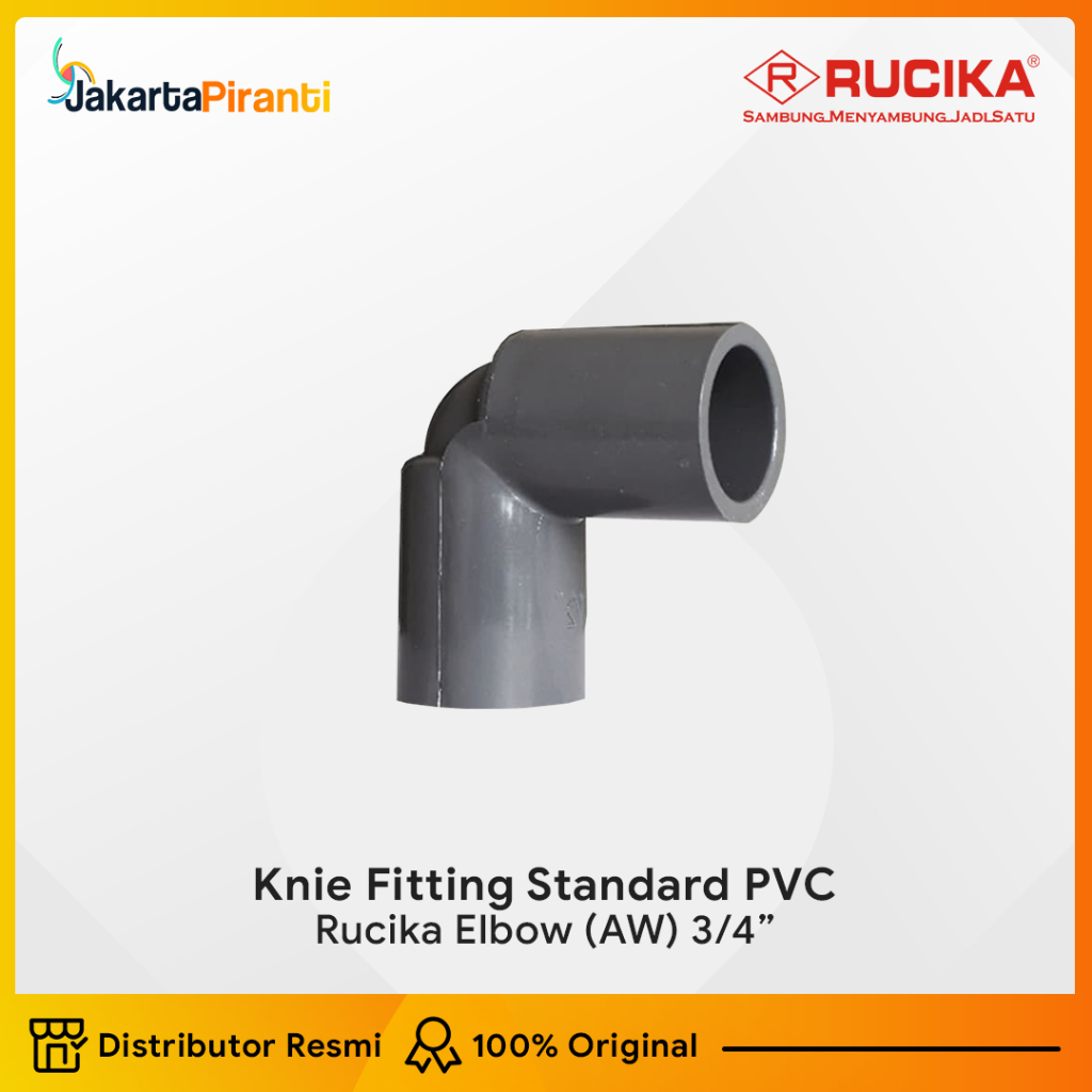 Elbow Knie AW Rucika 3/4 Inch - Keni Rucika Knee AW 3/4" RUCIKA / Keni / Knie / Elbow AW 3/4 Inch Ru