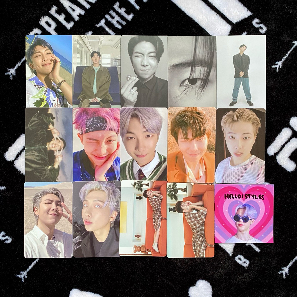 (2/3) Photocard BTS Namjoon Official RM Rap Monster Indigo RPWP Weverse Love Yourself MOTS 7 Proof P