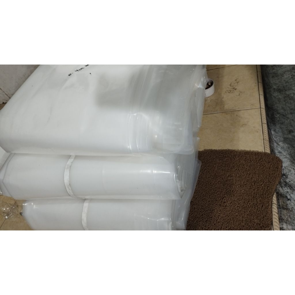 Plastik Inner UV greenhouse 100 micron ukuran 4x3 meter