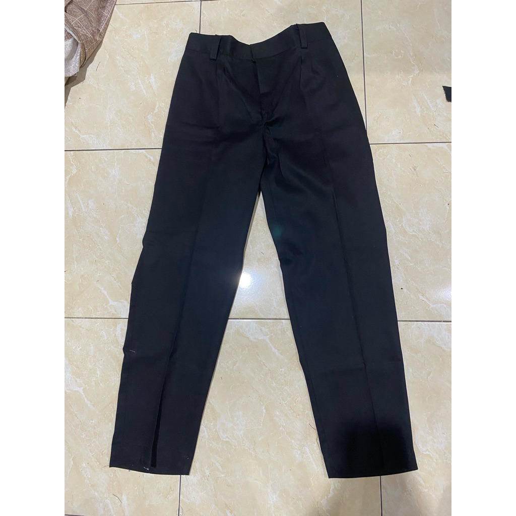 CELANA HITAM BAHAN DRILL