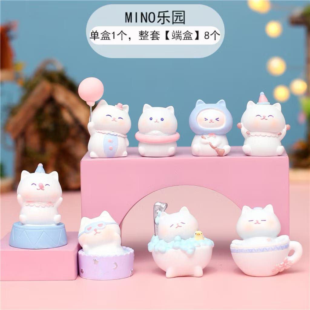 Blind Box Miniatur Kucing Lucu (Mino Cat)