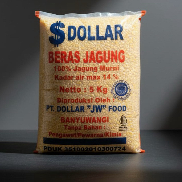 Beras Jagung 5KG Merk Dollar Bagus Untuk kesehatan dan program diet