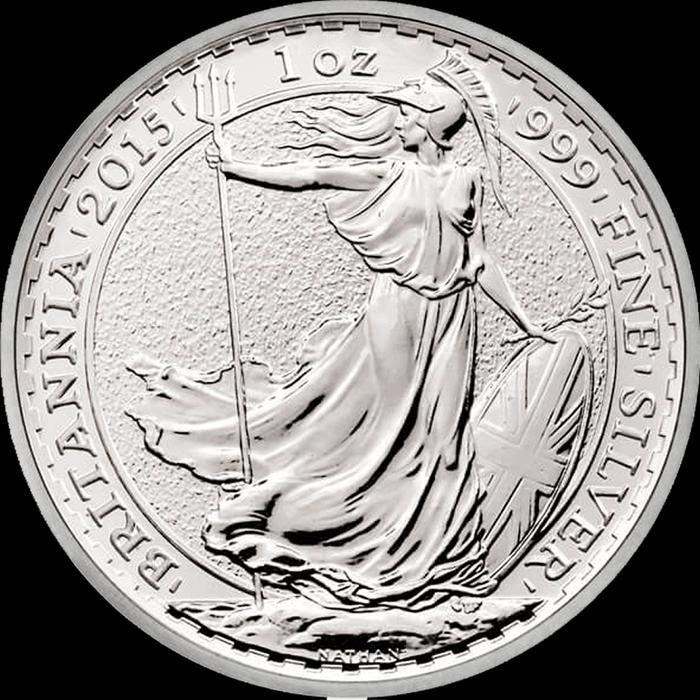 Koin Perak Silver Inggris Britannia |  | Silver Coin 1 OZ 1 Troy  (31.1 gram) - 100% ORIGINAL