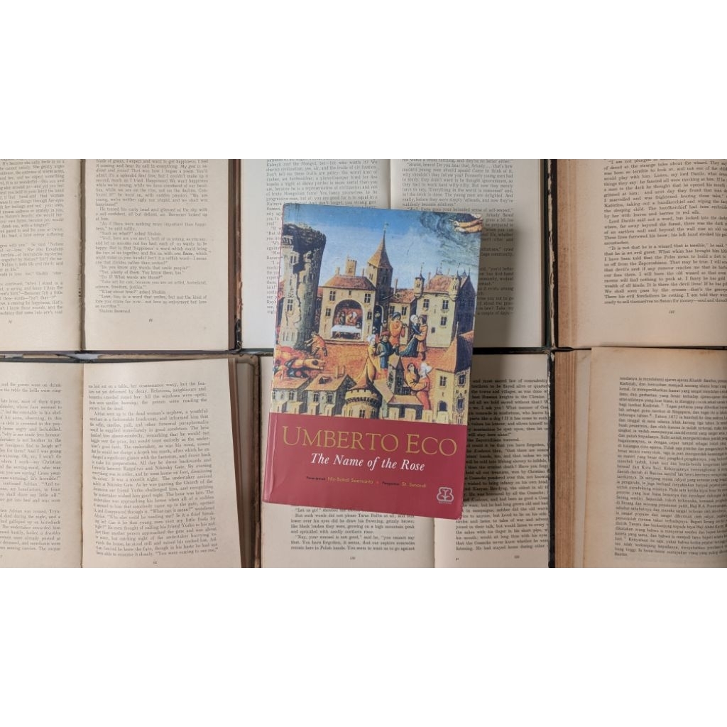 [Rare, Preloved] Umberto Eco - Name of Rose (Bentang Budaya)
