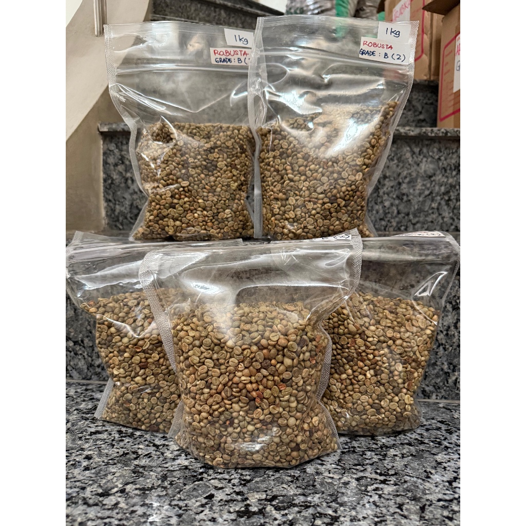 BIJI KOPI ROBUSTA GRADE B PETIK MERAH | KOPI ROBUSTA IJEN | BIJI KOPI IJEN TERBAIK DI DUNIA | SUPPLI