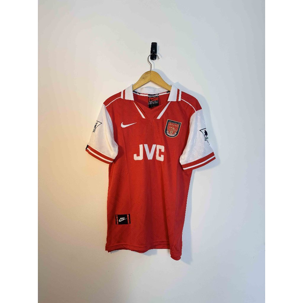 Arsenal Home 1996–1998 – BERGKAMP 10 (Size L)