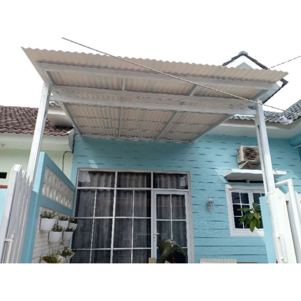 kanopi baja ringan 5x3 atap alderonRS