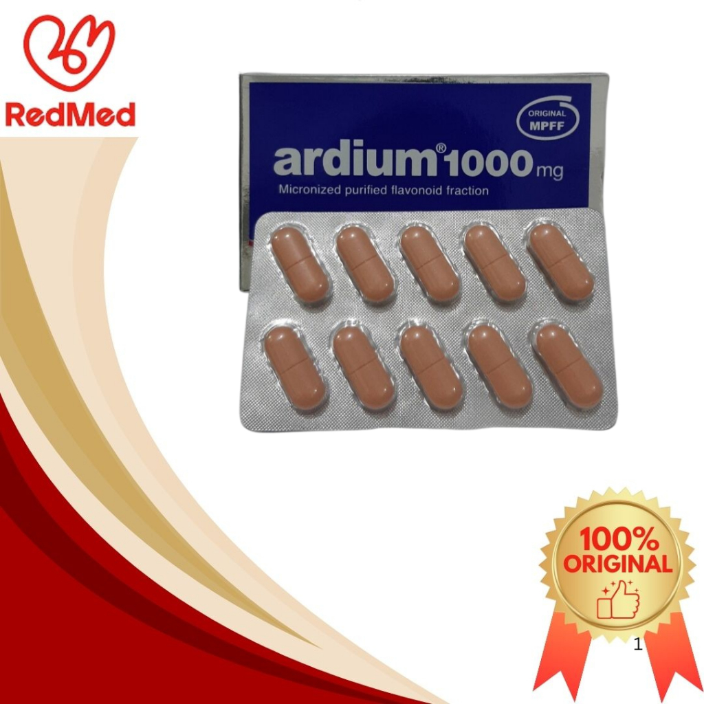 ARDIUM 1000MG 10 TABLET WASIR