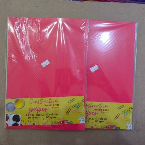 KERTAS CONSTRUCTION PAPER / ORIGAMI DOUBLE FACE A4