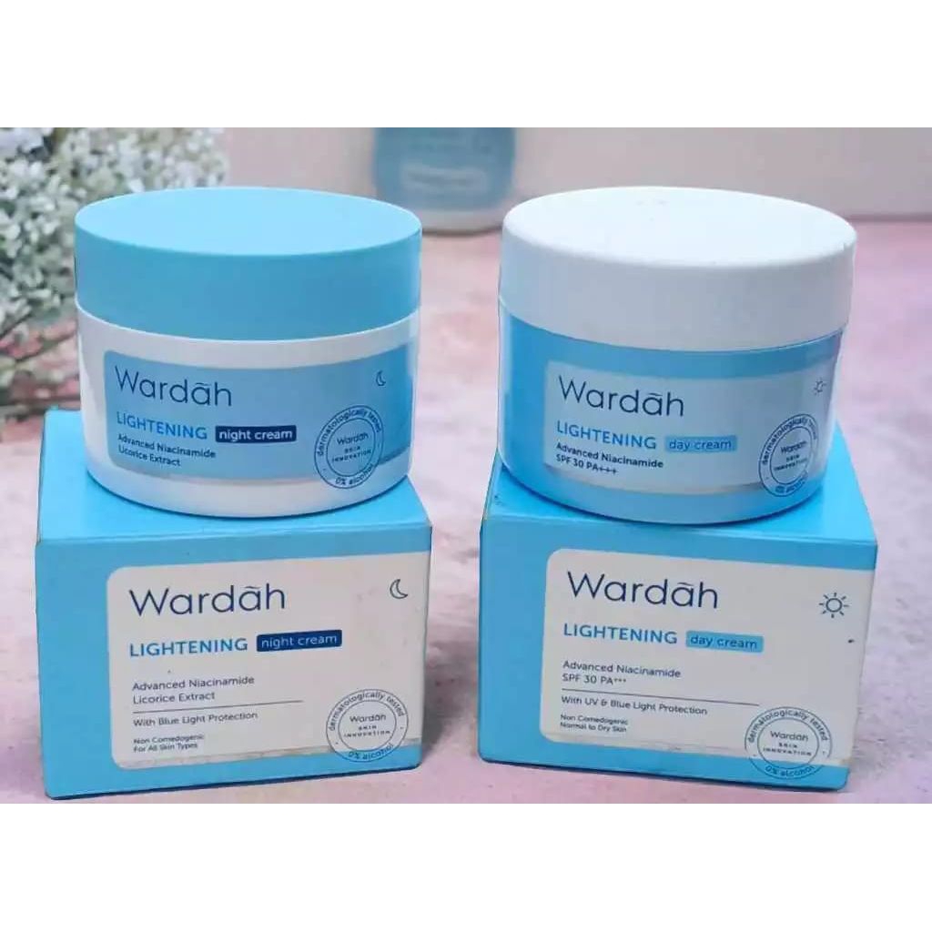 WARDAH LIGHTNING Cream/krim pemutih dan pelembab wajah