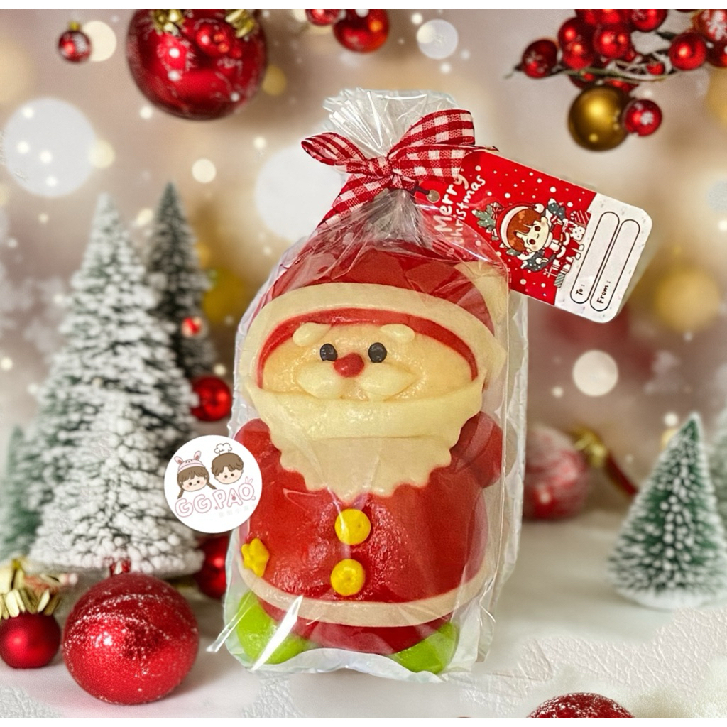 Christmas hampers | Bakpao Santa lucu Bakpao karakter natal