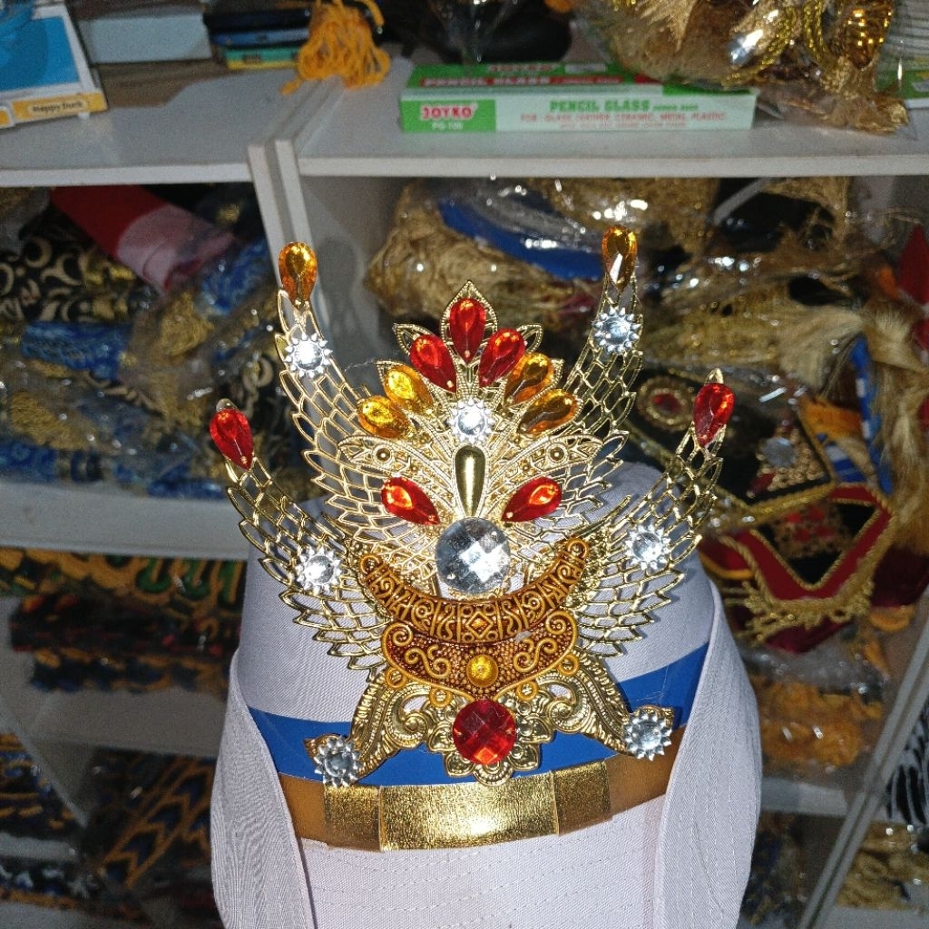 emblem topi pet / baret | new version vol 1 | LKBB | pin topi | paskibra | taruna | pramuka