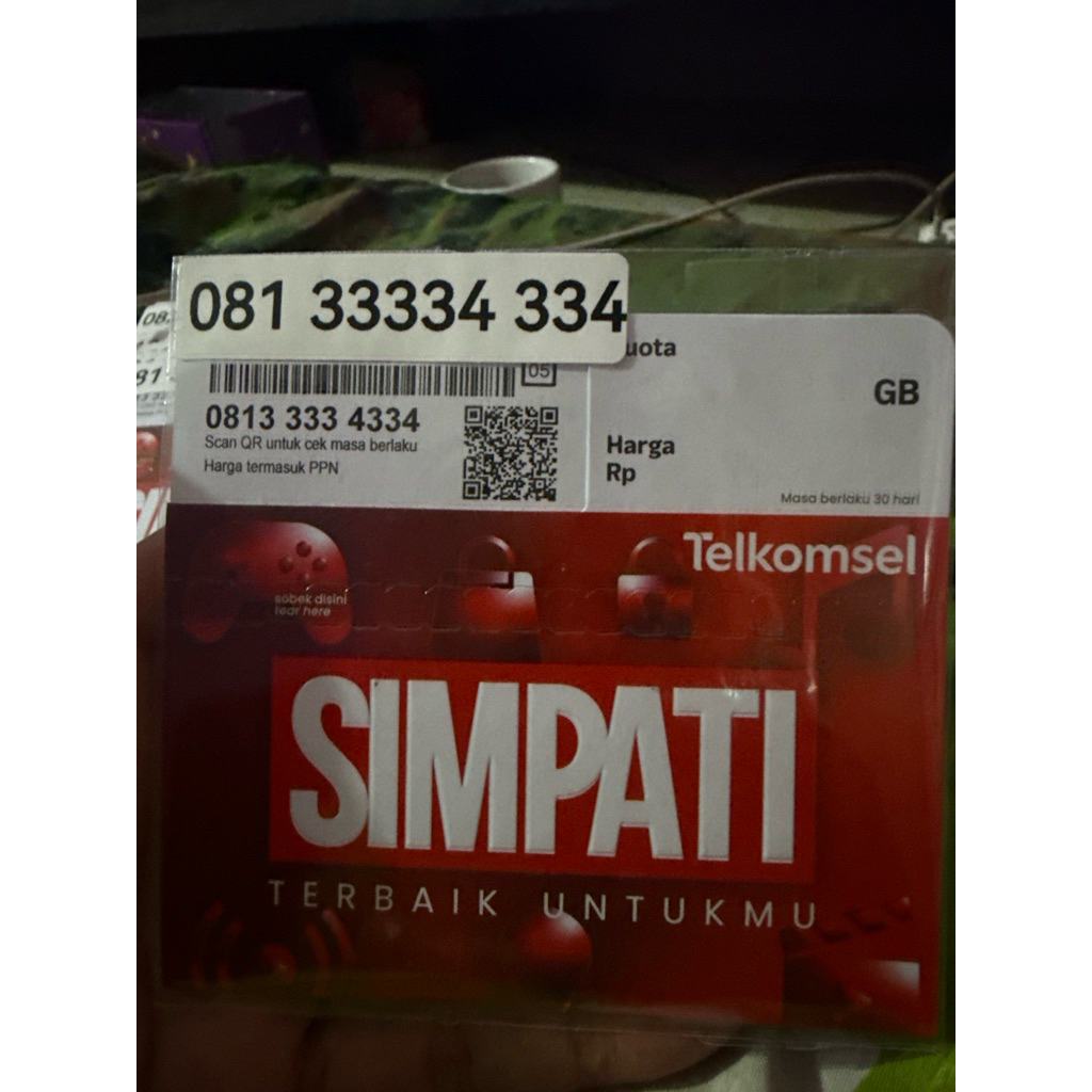 nomor cantik nomer kartu perdana Telkomsel simpati 11digit 11 digit 13 133 1333 13333 33 333 3333 34
