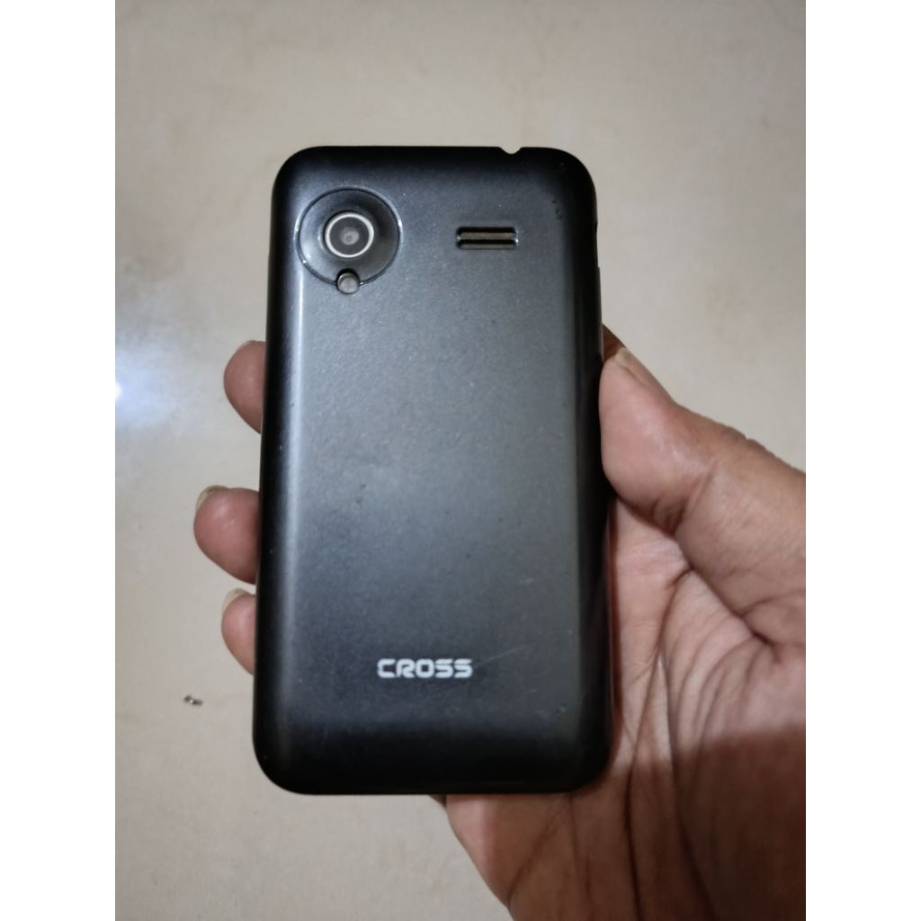 HP Cross A18 Android Full Black Original Bahan Gambling Jadul Langka Unik Imut Speaker Bass Stereo J