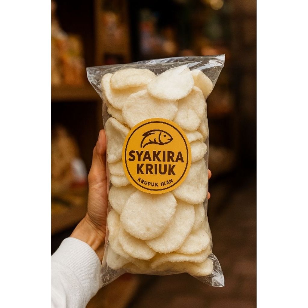 KERUPUK IKAN PEDAS DAUN JERUK & ORIGINAL