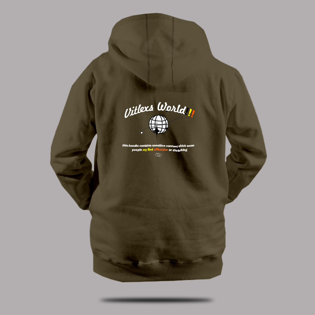 Vitlexs Jacket Fleece Tebal Resleting Jaket Hoodie Pria Wanita Jacket Hodie Pria Premium Sweater