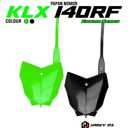 Papan Nomor KLX 140 RF