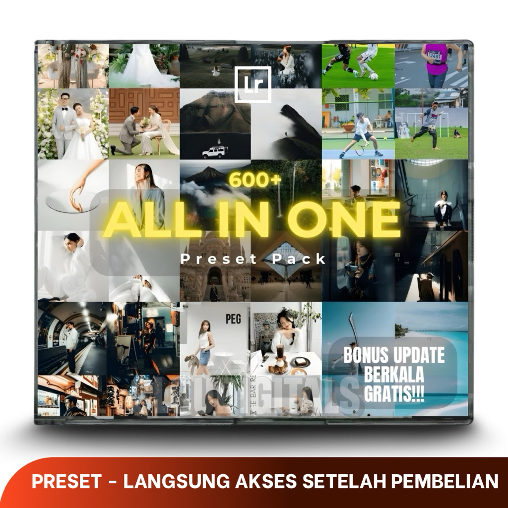 ALL IN ONE Presets Lightroom | Preset ALL IN ONE Free Update | Lightroom Untuk iOS Android dan Deskt