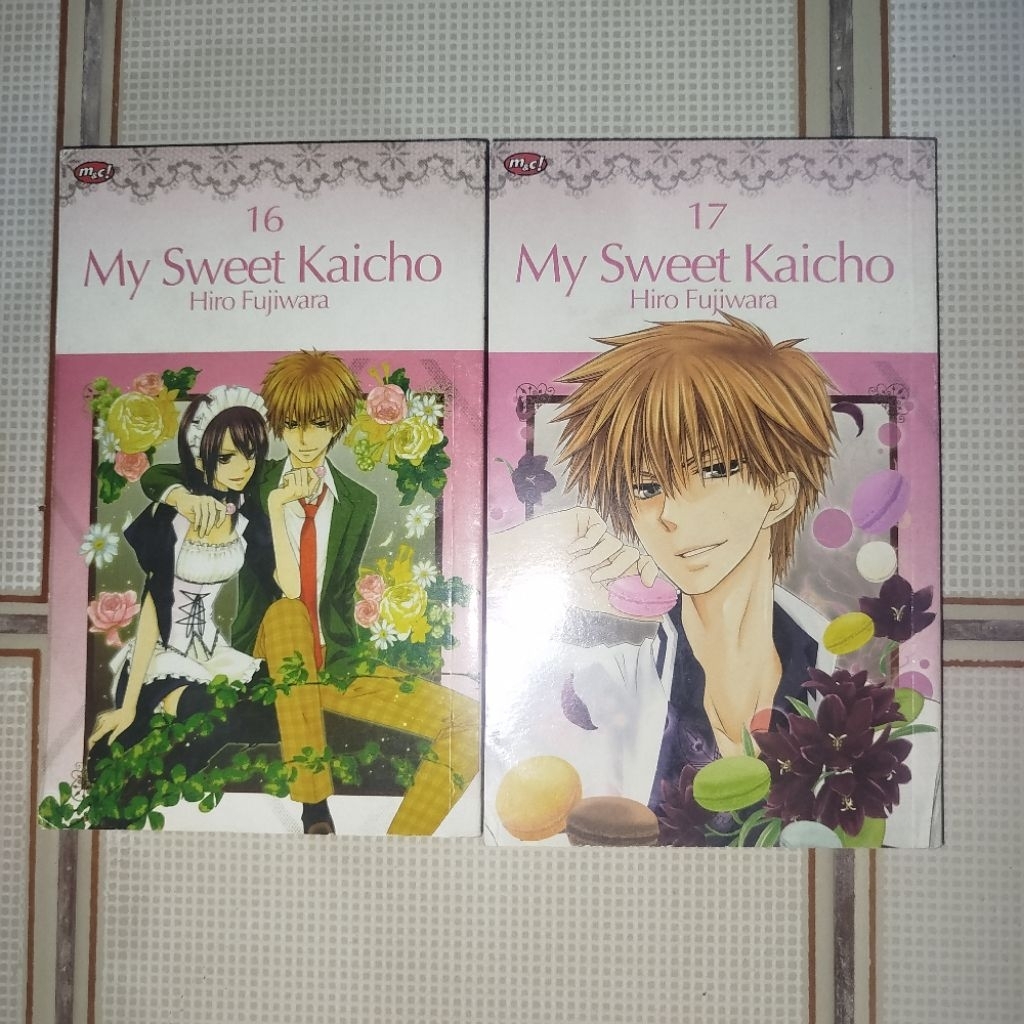 Komik My Sweet Kaicho vol 16 17 set kolpri